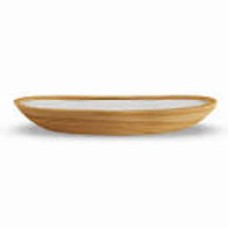 100cm TEAK ROOT BOAT BOWL WITH CANDLE