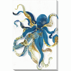 Blue octopus