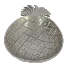 20CM NICKEL PLATED PINEAPPLE TRAY